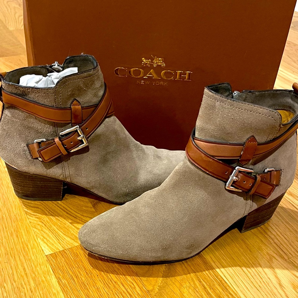 Coach Pauline ankle boots size 9